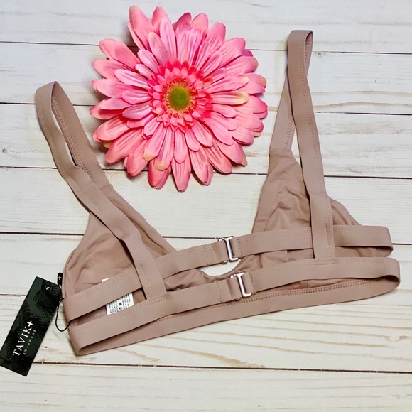 🎉Sale🎉 Tavik Coco Scoop Neck Swim Top In Mauve - Picture 4 of 9